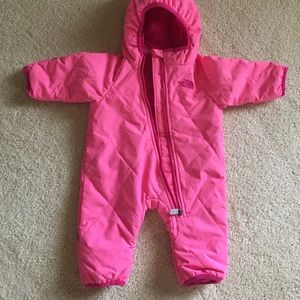 North face infant snow suit 0-3m